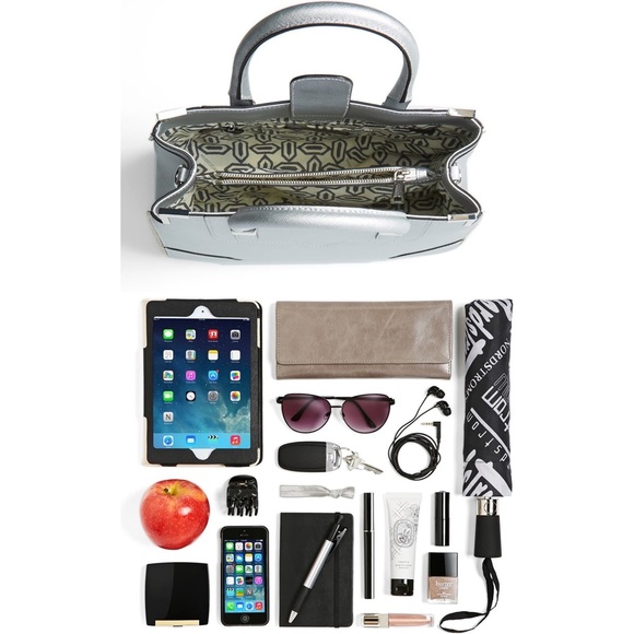 Rebecca minkoff amorous satchel in natural - Picture 9 of 10